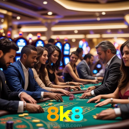 Descubra a Emoção do Cassino Ao Vivo no 8k8